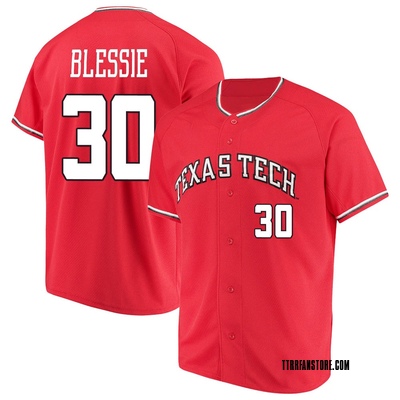 BOA Sportswear, Shirts, Boa Sportswear Pro Classic Texas Tech Red Raiders Baseball  Jersey Cottonxl