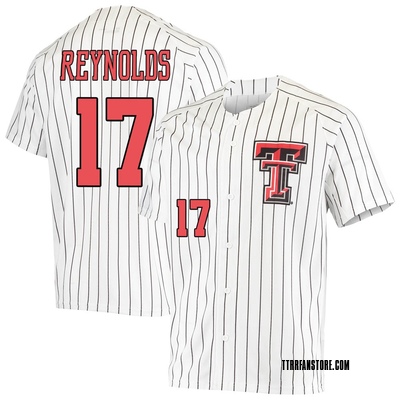 Texas Tech - Embroidered Cropped Baseball Jersey - White – Established and  Company