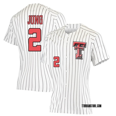 Under Armour Men's Texas Tech Red Raiders Replica Baseball Jersey - White - M Each