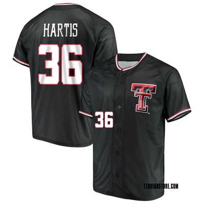 Custom Texas Tech Red Raiders Arch Replica Baseball Jersey in Grey, Size: 2X, Sold by Red Raider Outfitters