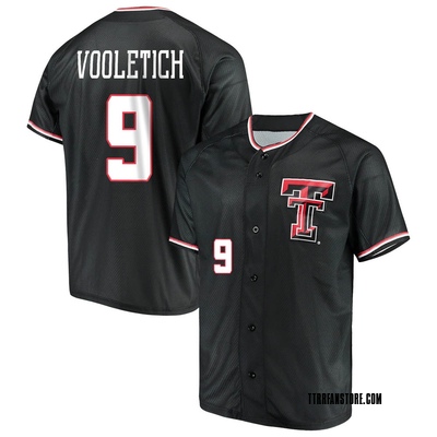 Texas Tech Red Raiders Youth Pinstripe Replica Baseball Jersey in White, Size: XL, Sold by Red Raider Outfitters